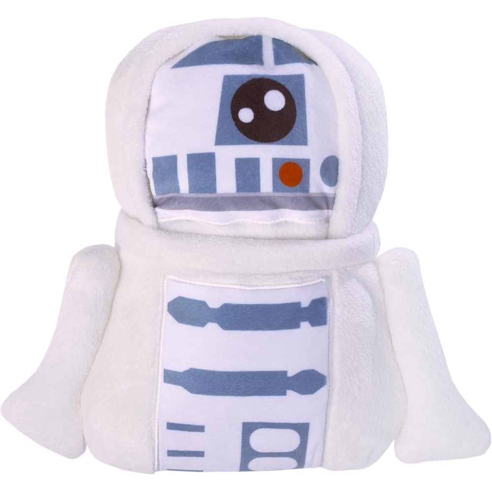 Disney Star Wars NEW R2D2 Plush Toy Blanket Convertible Pillow Kids